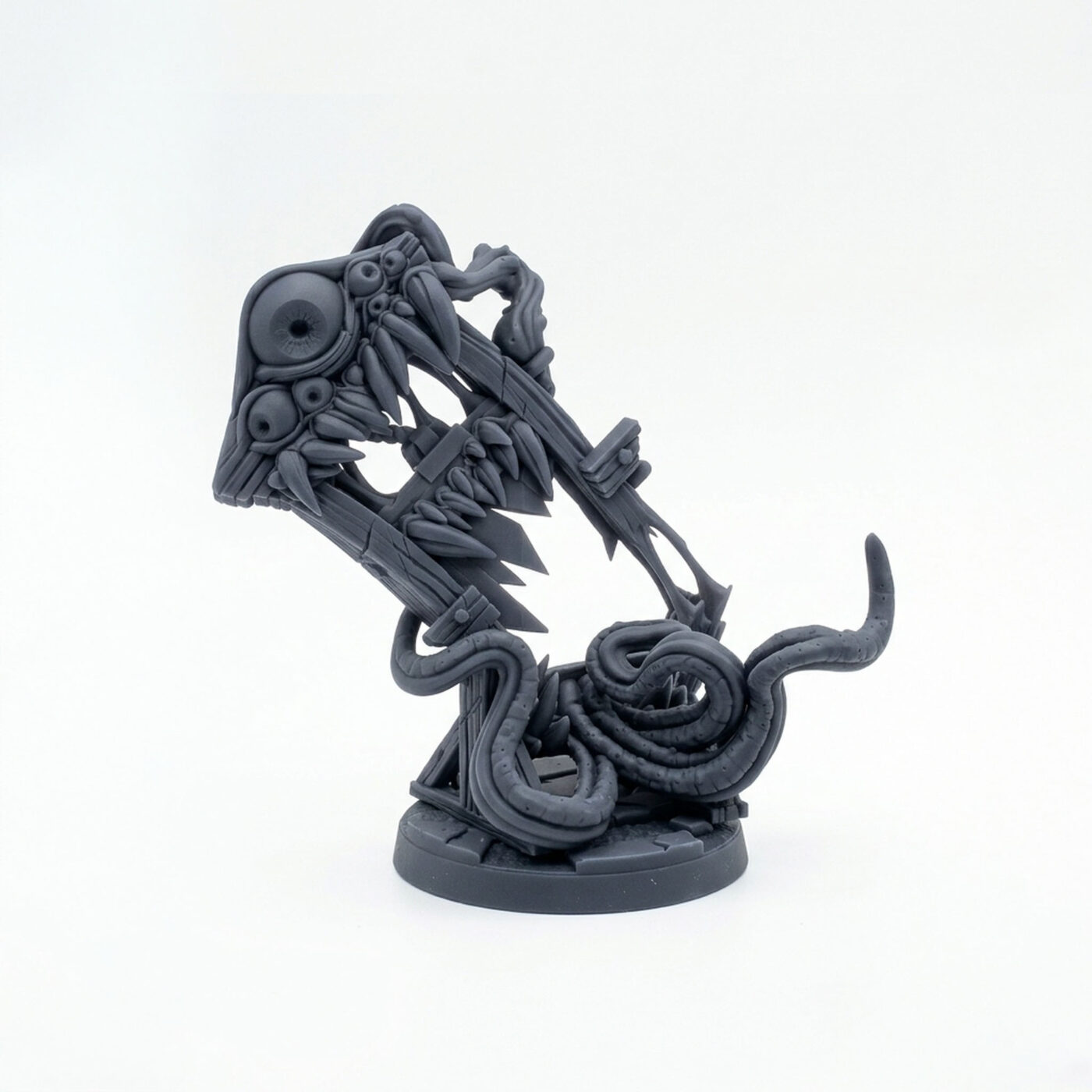Guillotine Mimic - Gray Resin 3D Printed Miniature