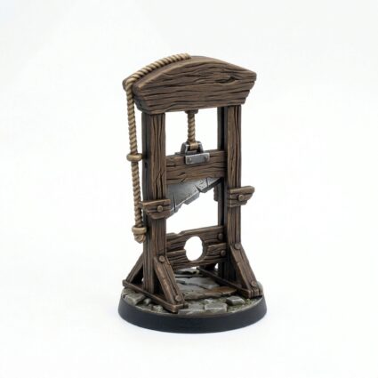 Guillotine - Painted 3D Printed Miniature
