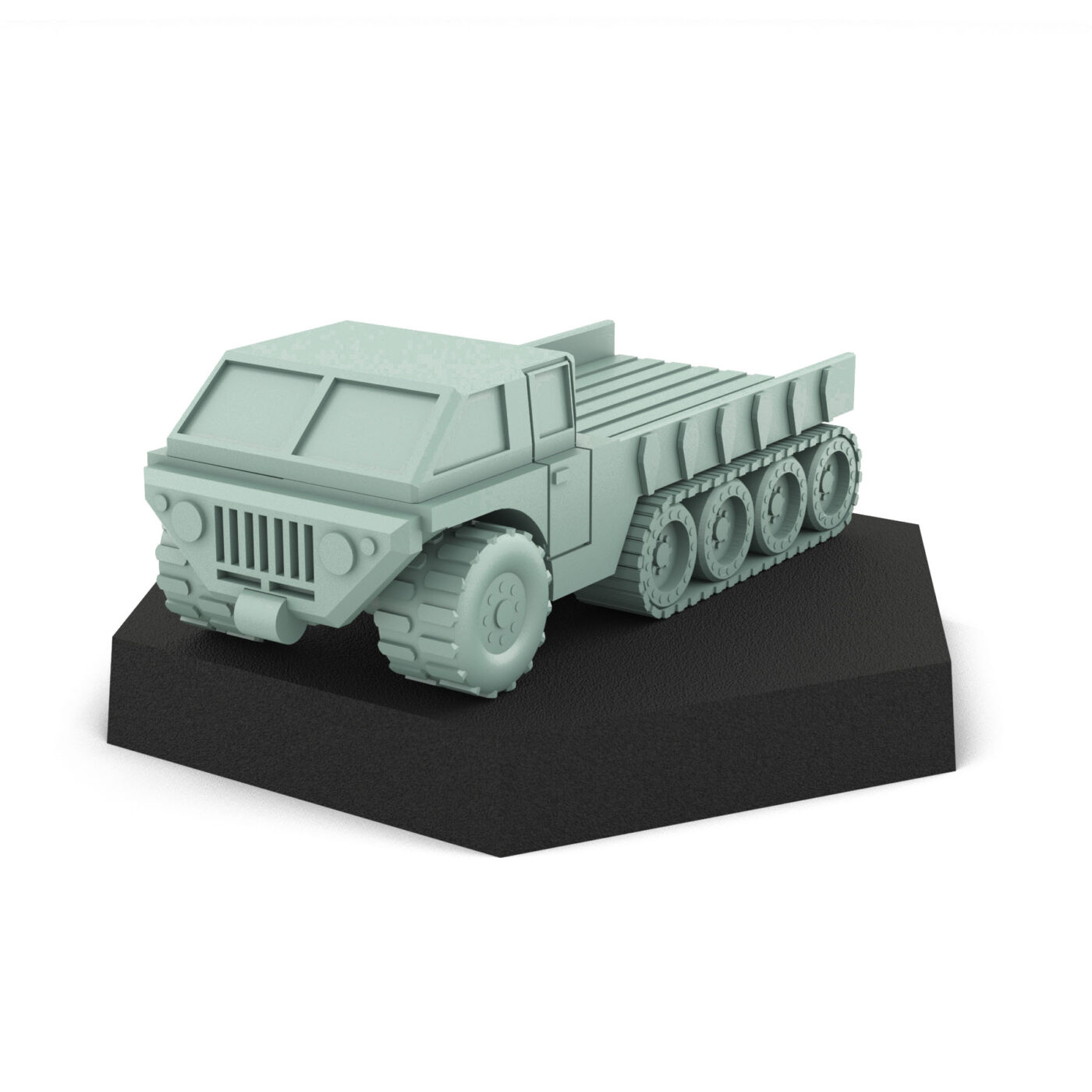 Half Track 3D Printed Mech Miniature