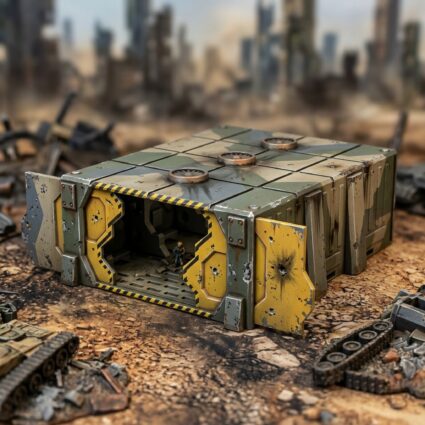 Hangar Painted Mech Miniature