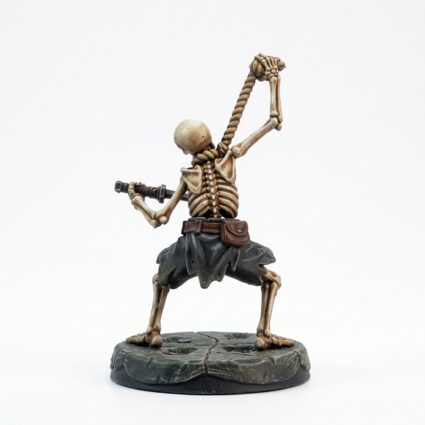 Hangedman Skeleton - Painted 3D Printed Miniature