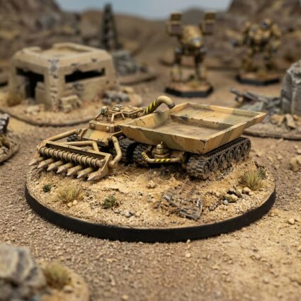 Harvester A - Industrial Mech Miniature by USe Mechs Painted Mech Miniature