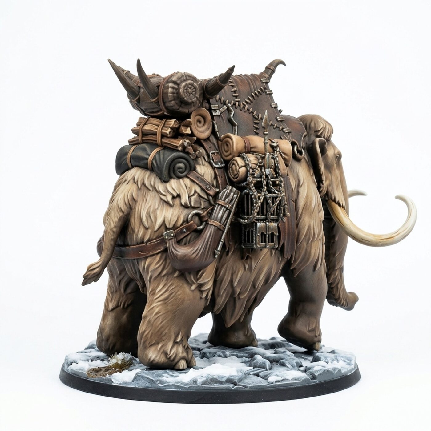 Haulmammoth - Painted 3D Printed Miniature