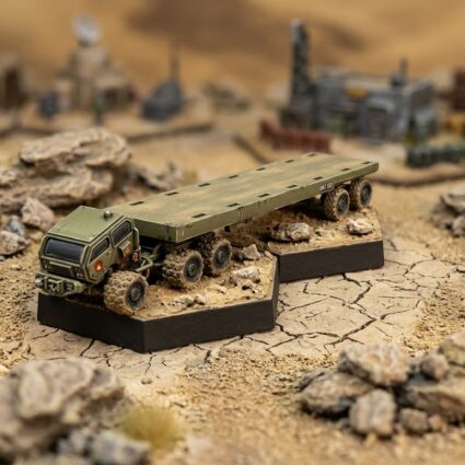 HD Truck 5th wheel - USe Mechs Painted Mech Miniature