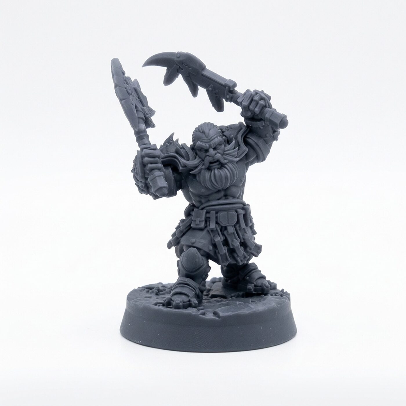 Heat Maulers G - Gray Resin 3D Printed Miniature