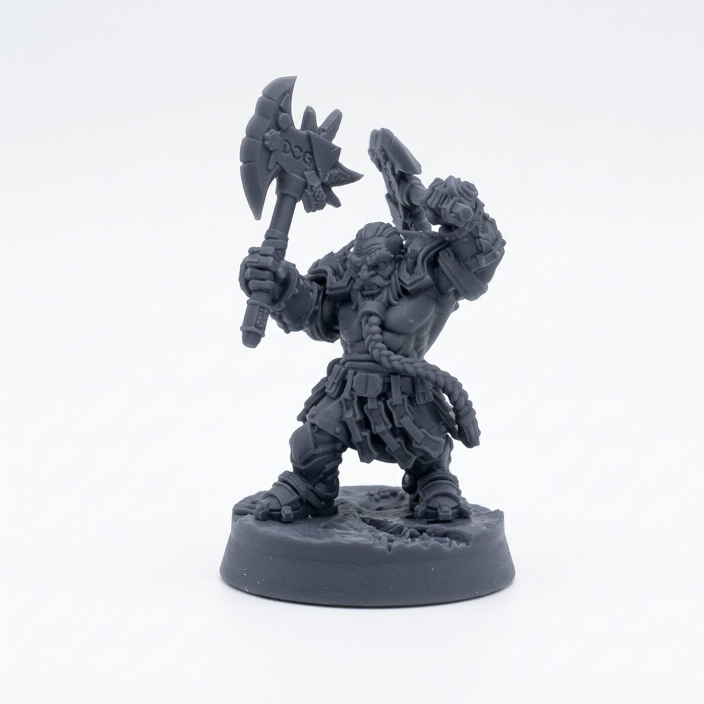 Heat Maulers H - Gray Resin 3D Printed Miniature