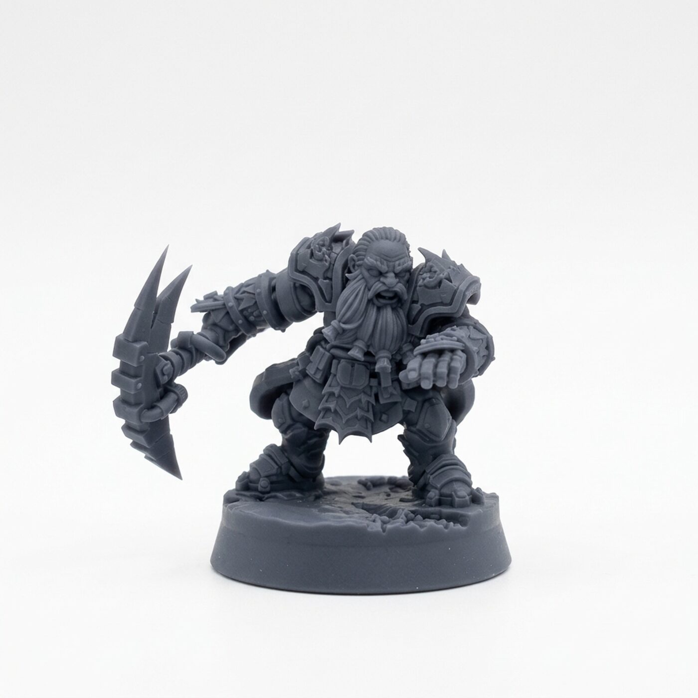 Heat Maulers I - Gray Resin 3D Printed Miniature
