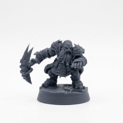 Heat Maulers I - Gray Resin 3D Printed Miniature