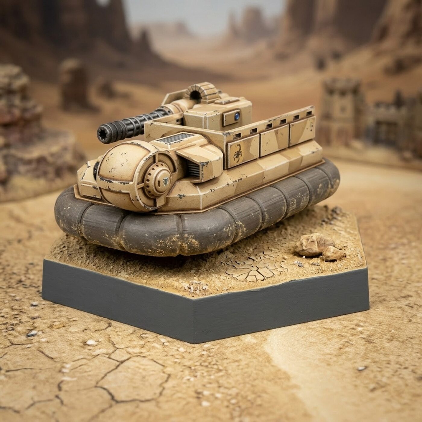 Heavy Hover Truck Kai FLU Miniature Painted Mech Miniature