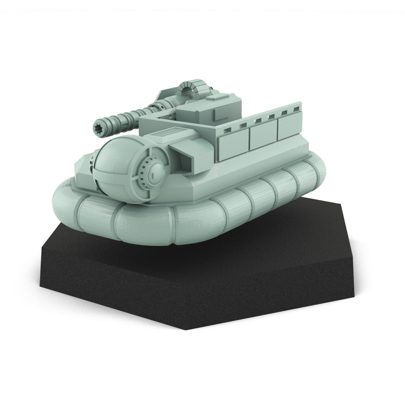 Heavy Hover Truck Kai FLU Miniature 3D Printed Mech Miniature