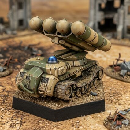 Heavy LRM Carrier Thunderbolt - USe Mechs 3D Miniature Painted Mech Miniature