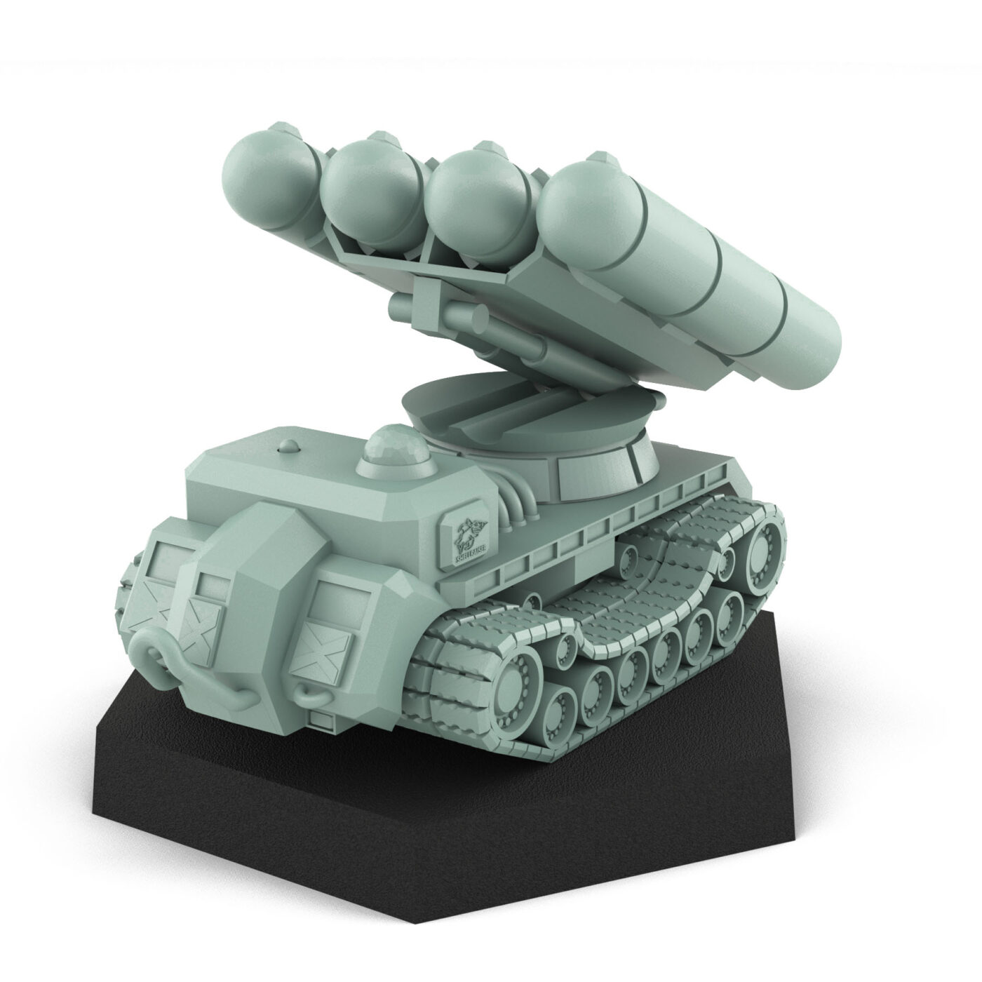 Heavy LRM Carrier Thunderbolt - USe Mechs 3D Miniature 3D Printed Mech Miniature