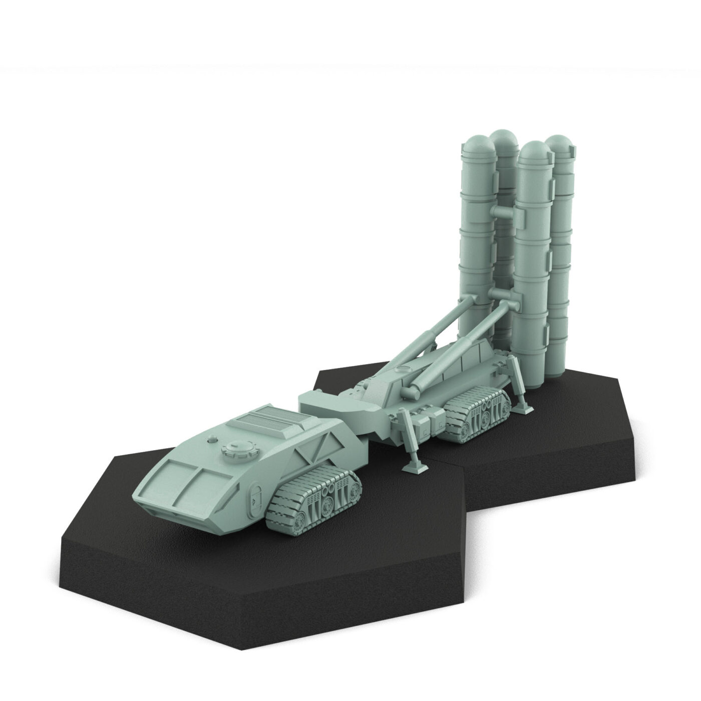 Heavy Thunderbolt 15 Launcher Deployed 3D Printed Mech Miniature