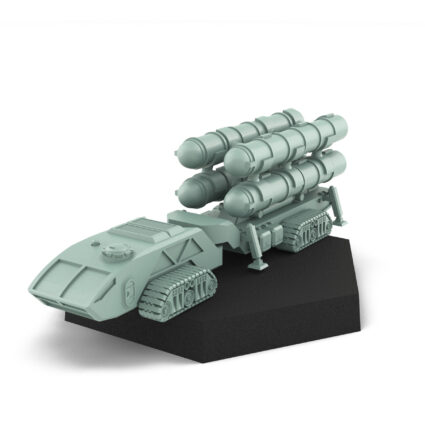 Heavy Thunderbolt 15 Launcher (Stowed) by USe Mechs 3D Printed Mech Miniature