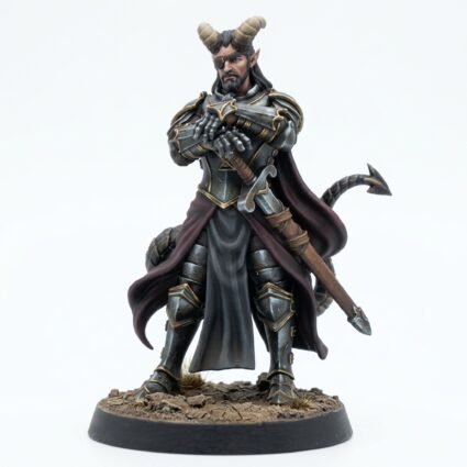 Hellswake Knight C - Painted 3D Printed Miniature