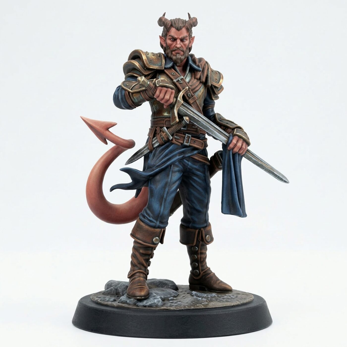 Hellswake Stalwart - Painted 3D Printed Miniature