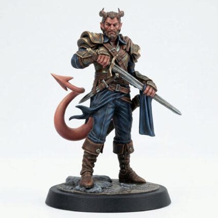 Hellswake Stalwart - Painted 3D Printed Miniature