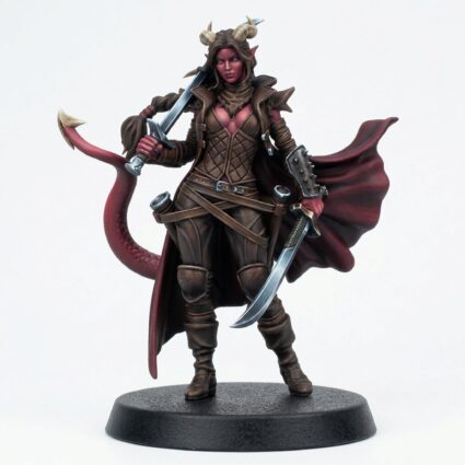 Hellswake Sword Siren - Painted 3D Printed Miniature