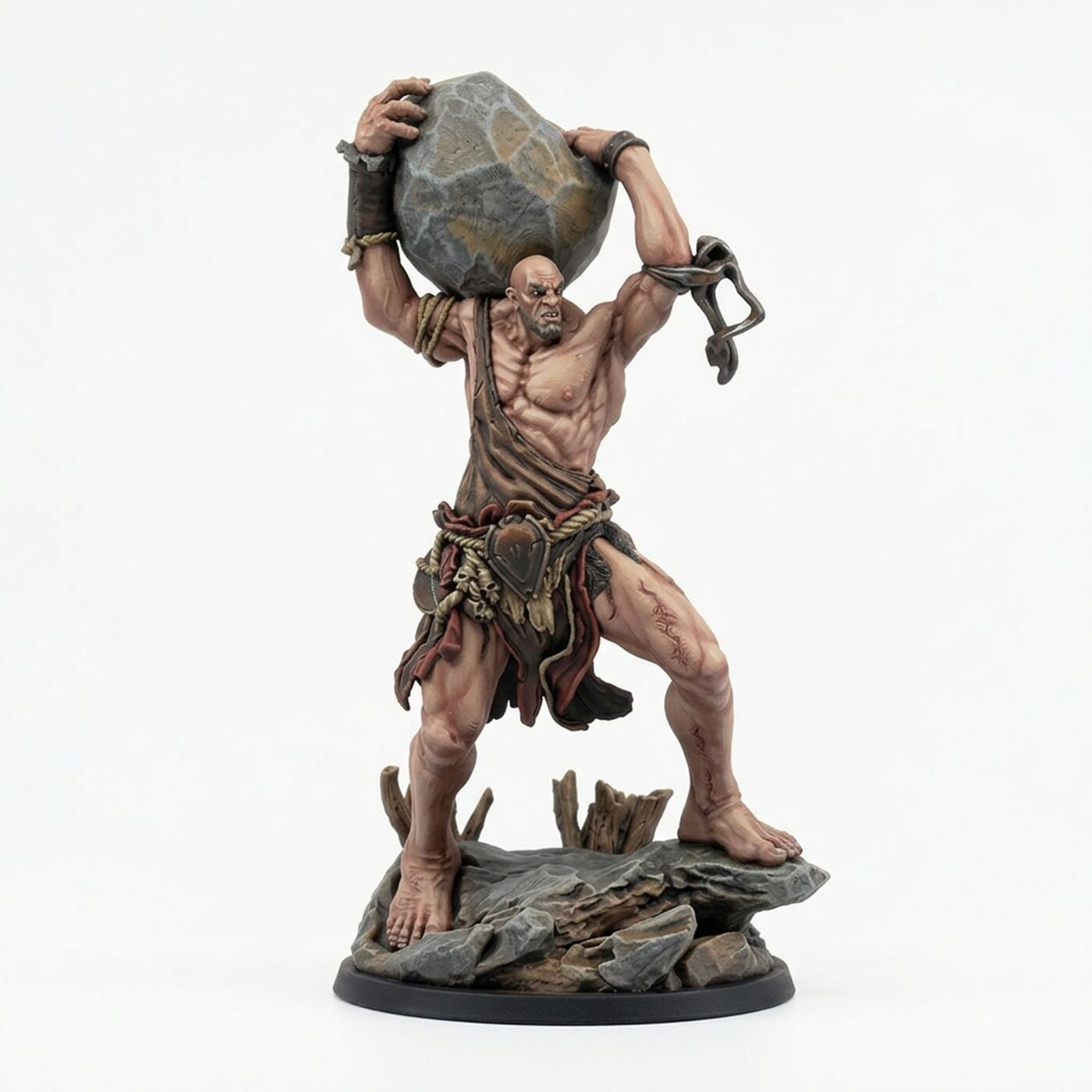 Hill Giant Hurler - Painted 3D Printed Miniature