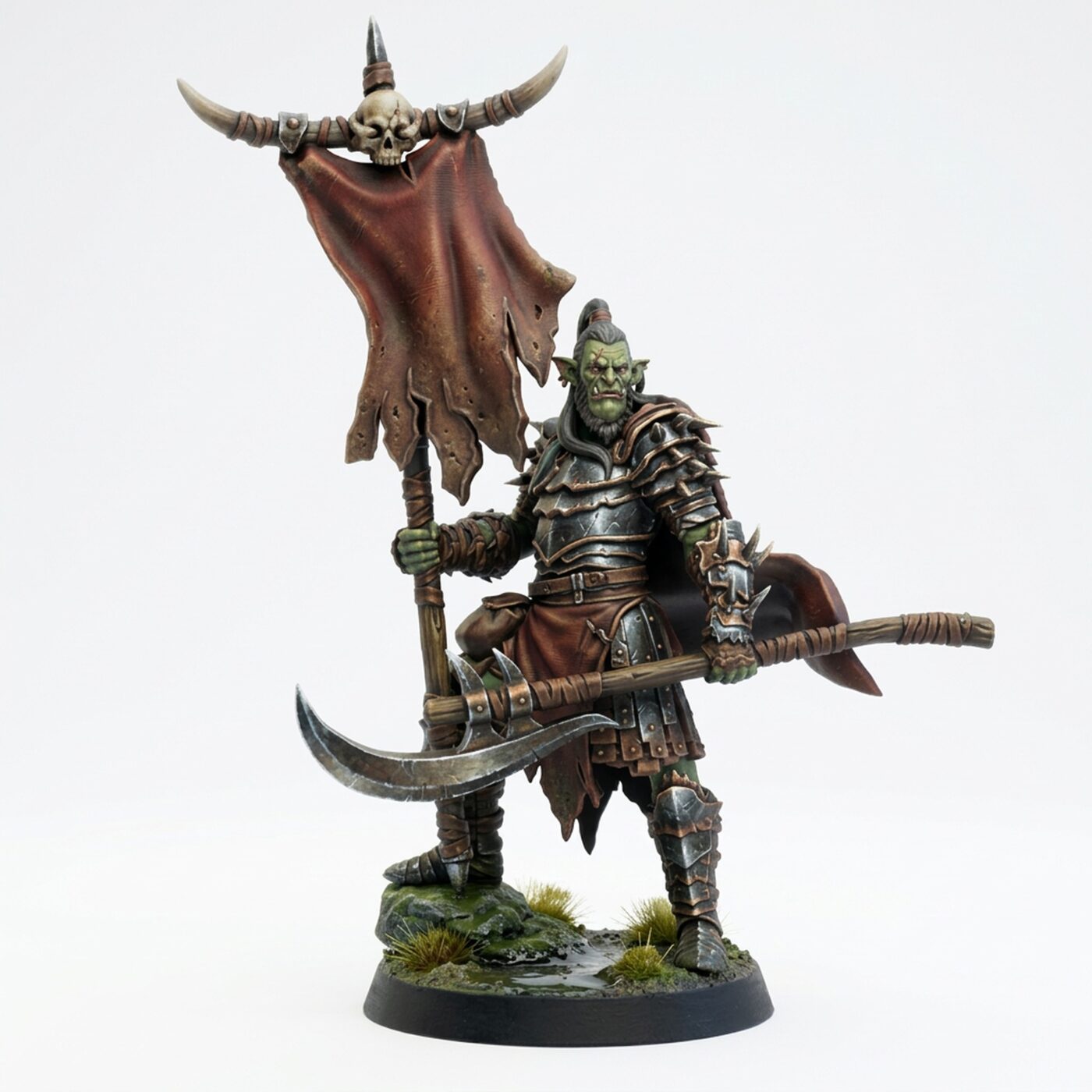 Hobgoblin Bannerman - Painted 3D Printed Miniature