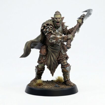 Hobgoblin Spinecleaver E - Painted 3D Printed Miniature