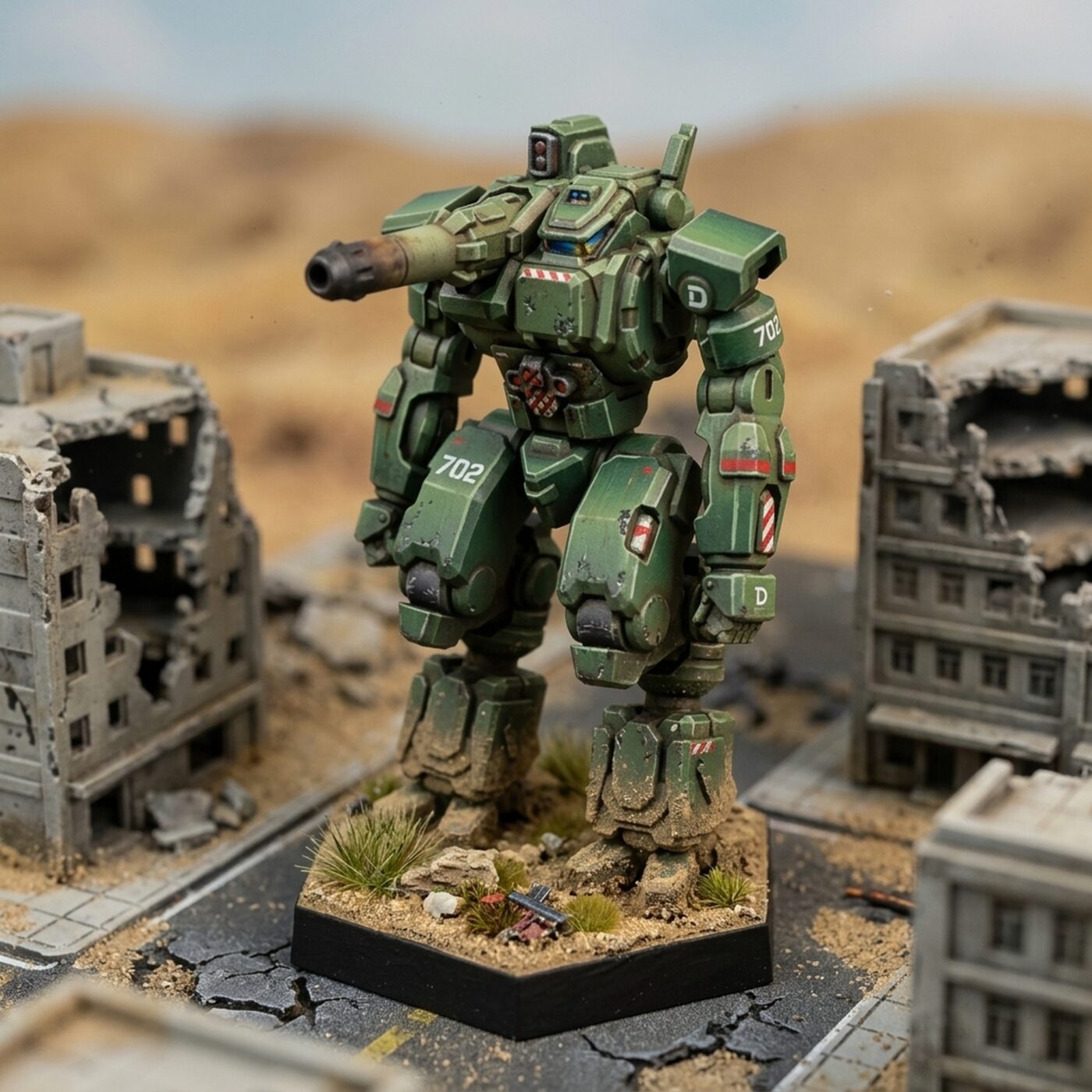 Hollander 3F Painted Mech Miniature