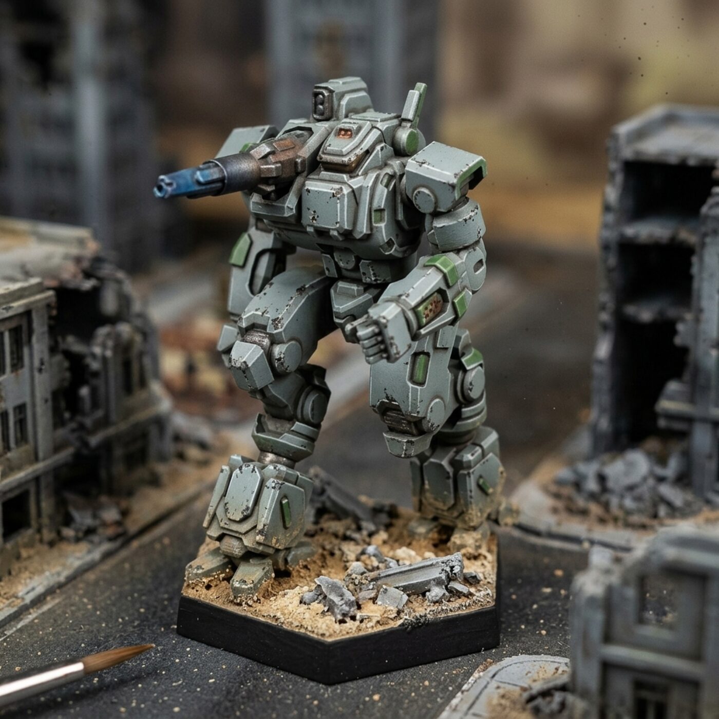 Hollander G B Painted Mech Miniature