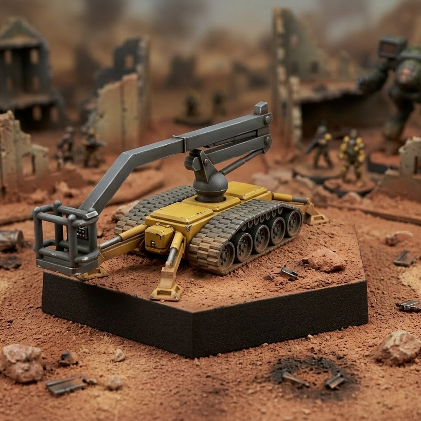 Howdah Support Mech Painted Mech Miniature