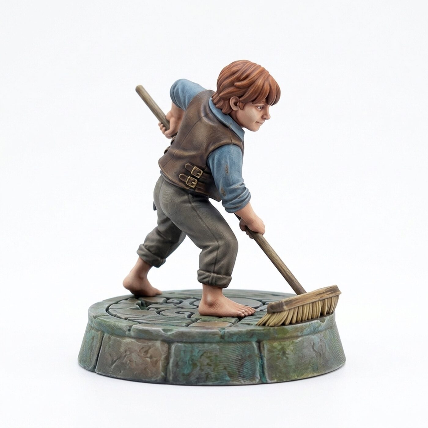 Human Kid Crew Member - Painted 3D Printed Miniature