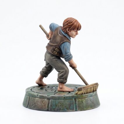 Human Kid Crew Member - Painted 3D Printed Miniature