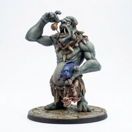 Hungry Troll - Painted 3D Printed Miniature