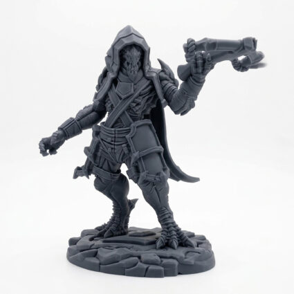 Hymkyu Foul Squad A - Gray Resin 3D Printed Miniature