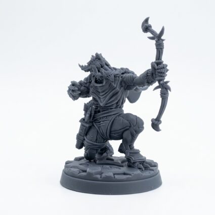 Hymkyu Foul Squad B - Gray Resin 3D Printed Miniature