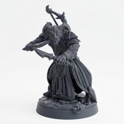 Hymkyu Foul Squad C - Gray Resin 3D Printed Miniature