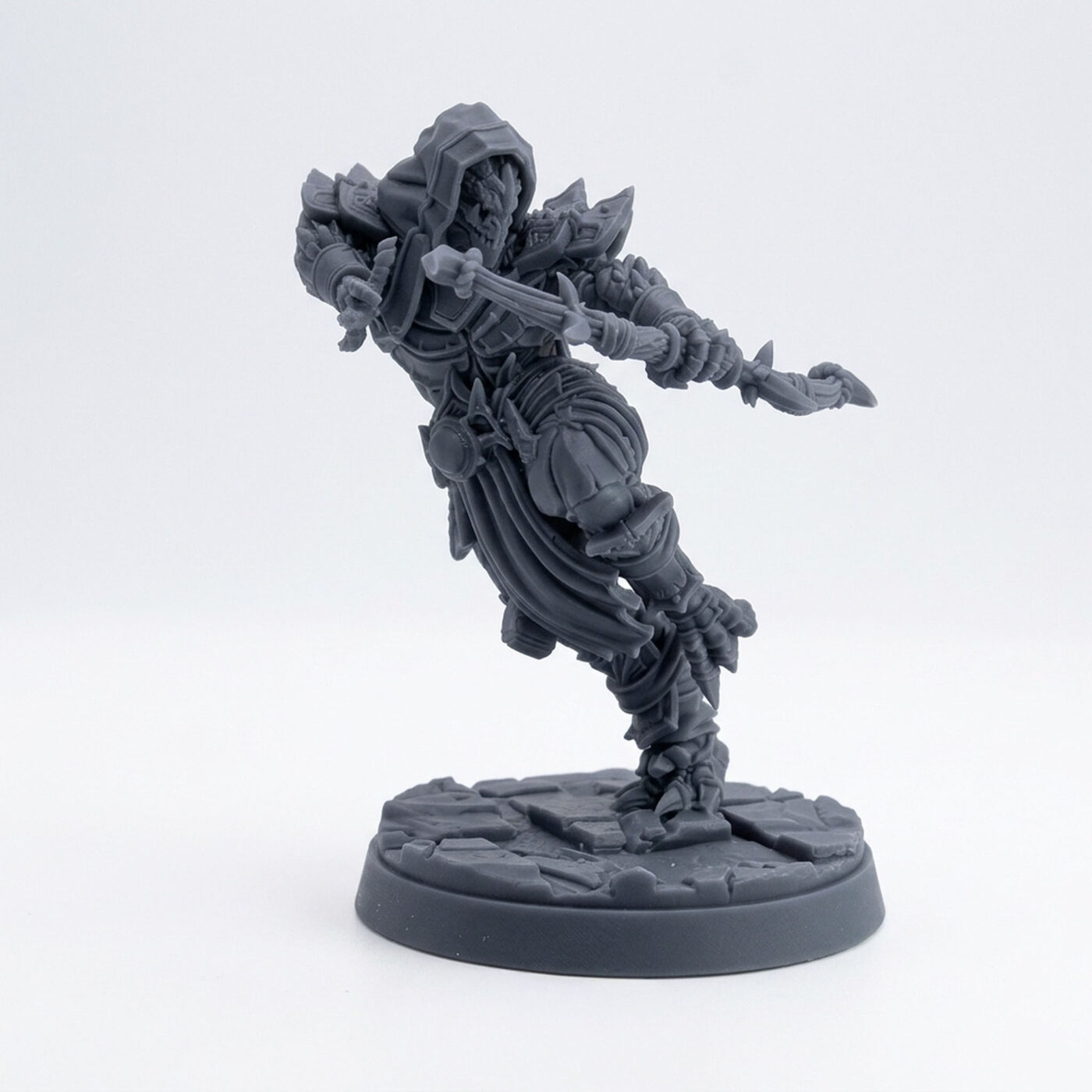 Hymkyu Foul Squad D - Gray Resin 3D Printed Miniature