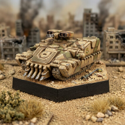 Ignisio Painted Mech Miniature