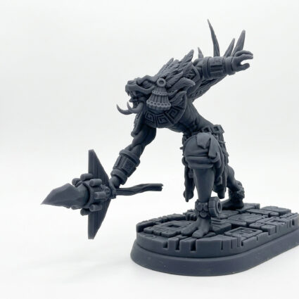 Ikalfollower B - Gray Resin 3D Printed Miniature