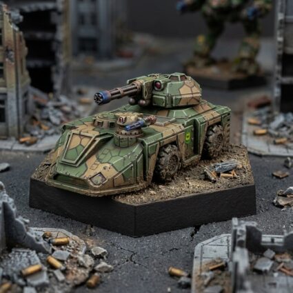Industrial Security APV Painted Mech Miniature