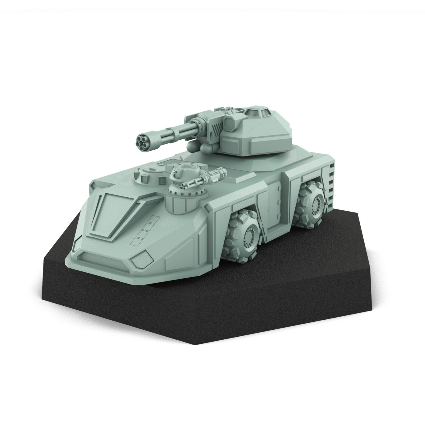 Industrial Security APV 3D Printed Mech Miniature