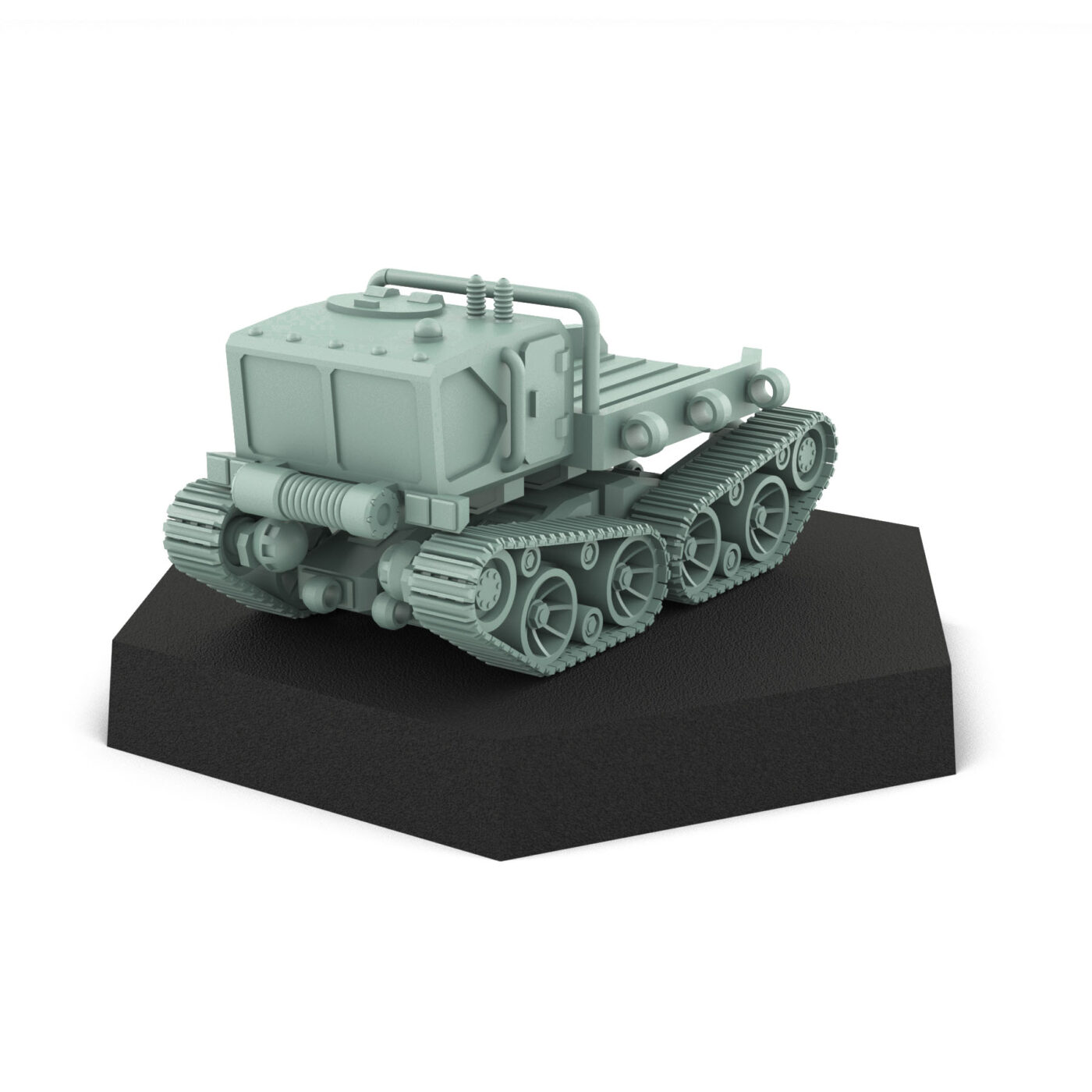 Interstellar Expeditions Utility Cat 3D Printed Mech Miniature