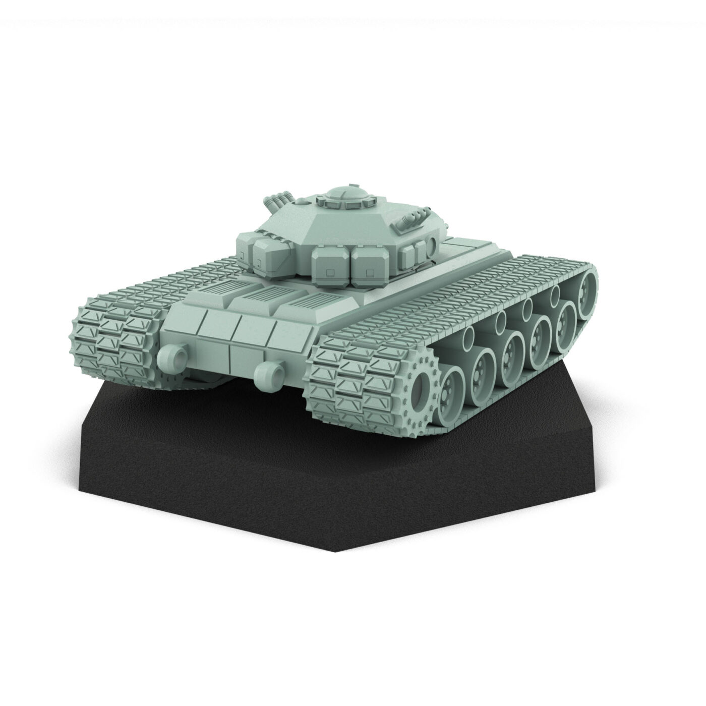 Iron Whip Prototype - Sci-Fi Tank Miniature
