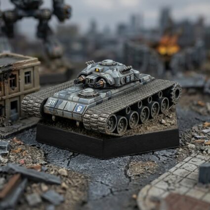 Iron Whip Prototype - Sci-Fi Tank Miniature Painted Mech Miniature