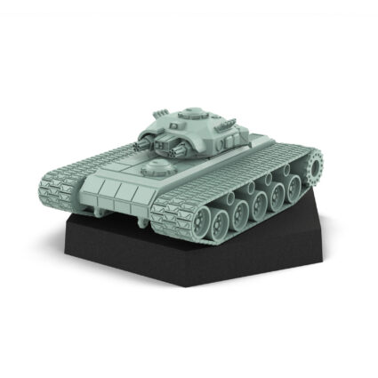 Iron Whip Prototype - Sci-Fi Tank Miniature 3D Printed Mech Miniature