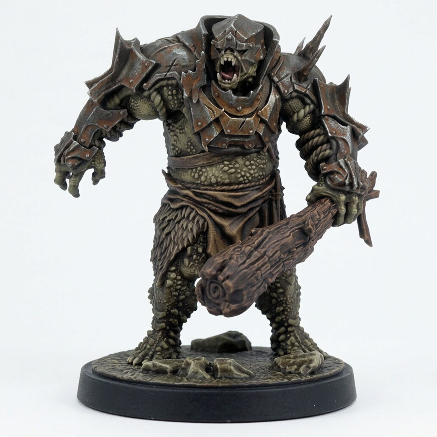 Ironcrag Ogre 0 - Painted 3D Printed Miniature
