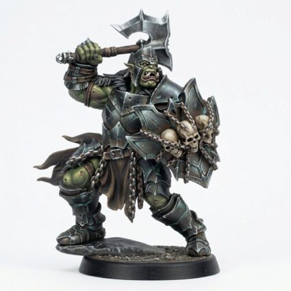 Ironcrag Orc A - Painted 3D Printed Miniature
