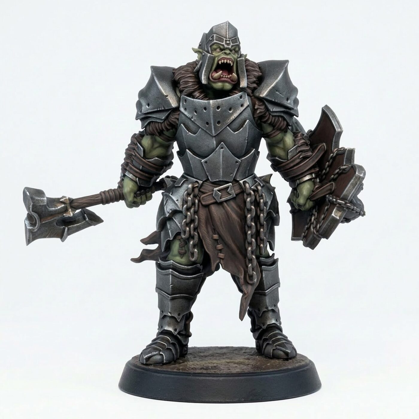 Ironcrag Orc C - Painted 3D Printed Miniature