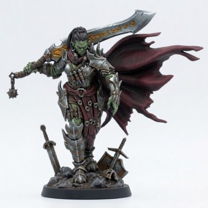 Ironcrag War Matron - Painted 3D Printed Miniature