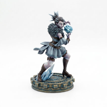 Isolde Casting Spell - Painted 3D Printed Miniature