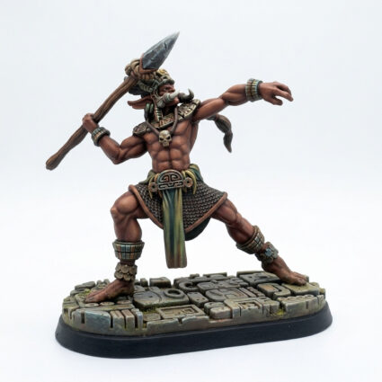 Izel Ranged Warrior A - Painted 3D Printed Miniature