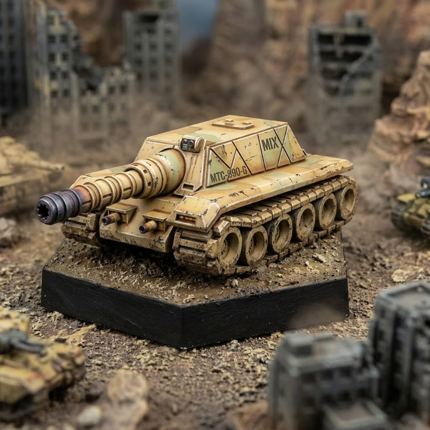 Jagd Tiger Heavy Tank by USe Mechs Painted Mech Miniature